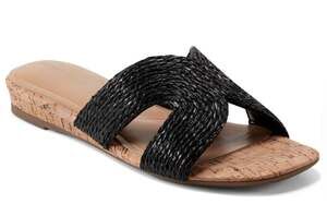 Easy Spirit Christy2 Black Slide Sandals - Women's Size 5 New in Box